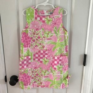 Lilly Pulitzer Girls size 6 sheath dress